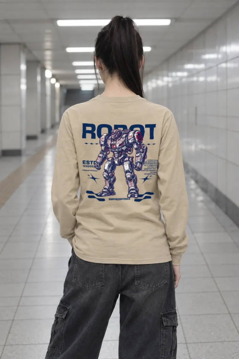 "Armored Mecha Unit" Unisex Longsleeve T-shirt