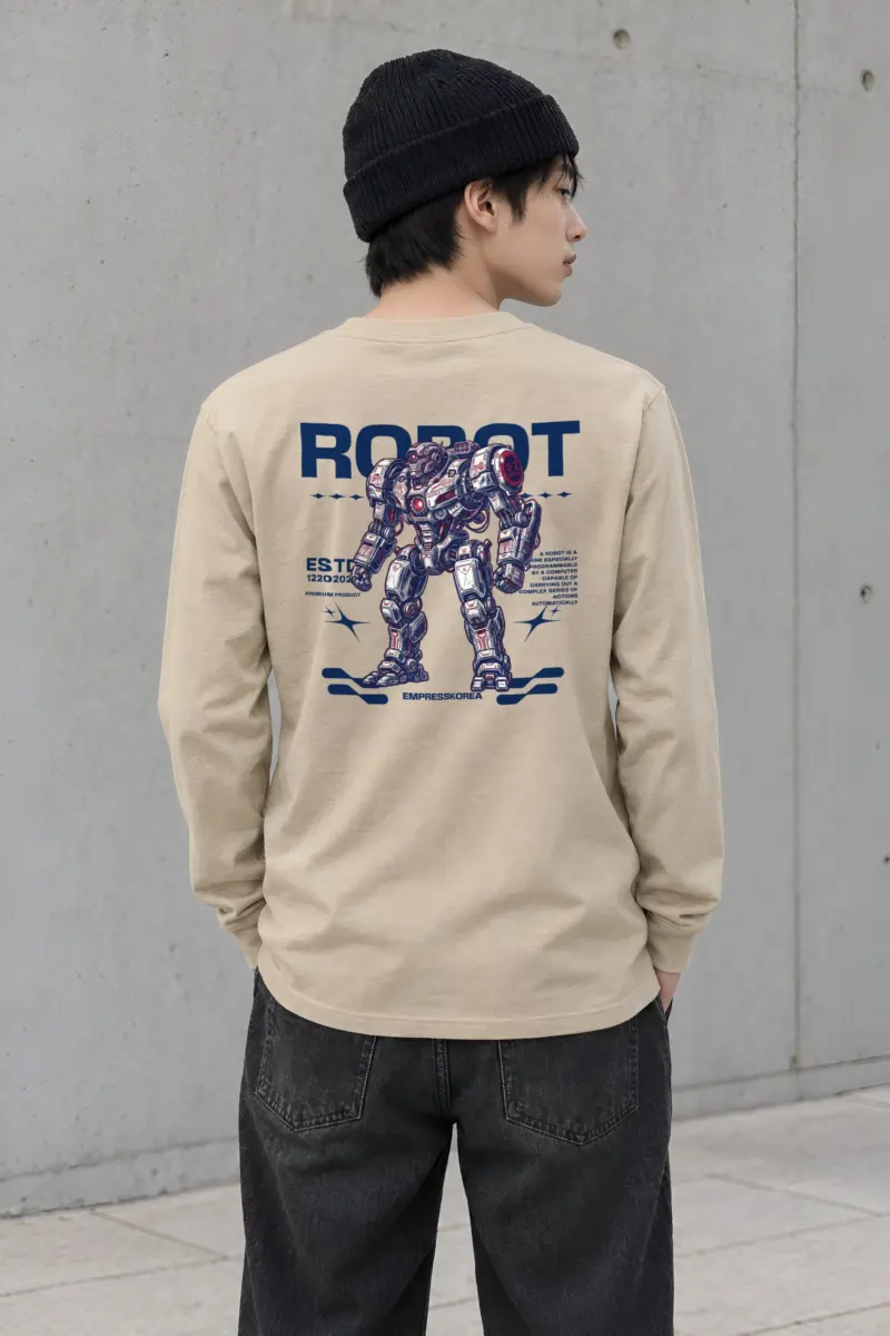 "Armored Mecha Unit" Unisex Longsleeve T-shirt
