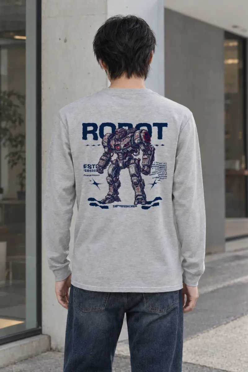 "Armored Mecha Unit" Unisex Longsleeve T-shirt