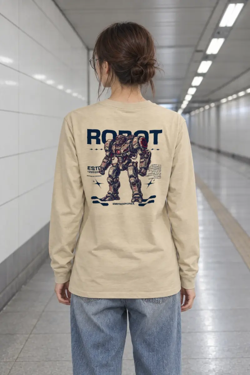 "Armored Mecha Unit" Unisex Longsleeve T-shirt