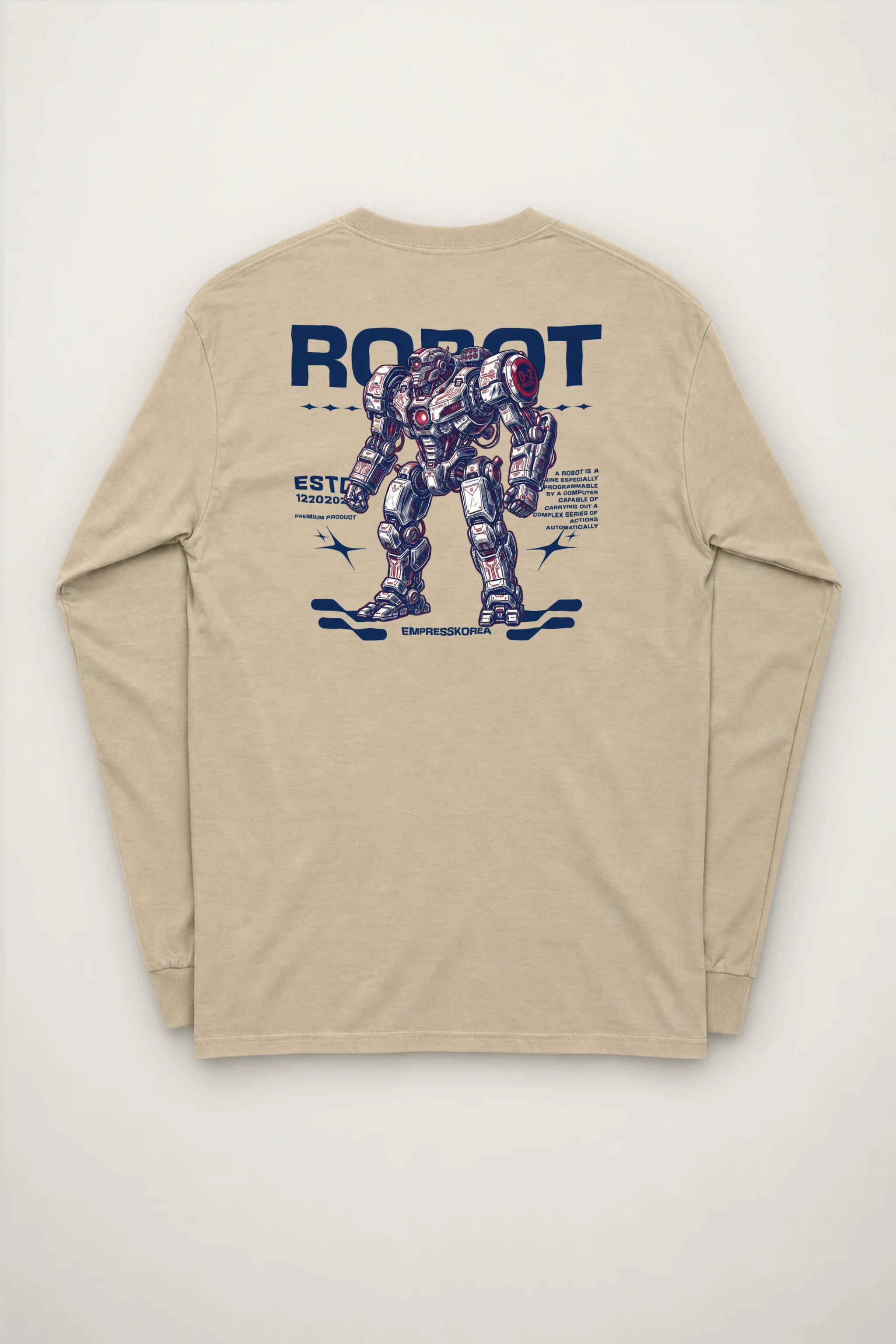 "Armored Mecha Unit" Unisex Longsleeve T-shirt
