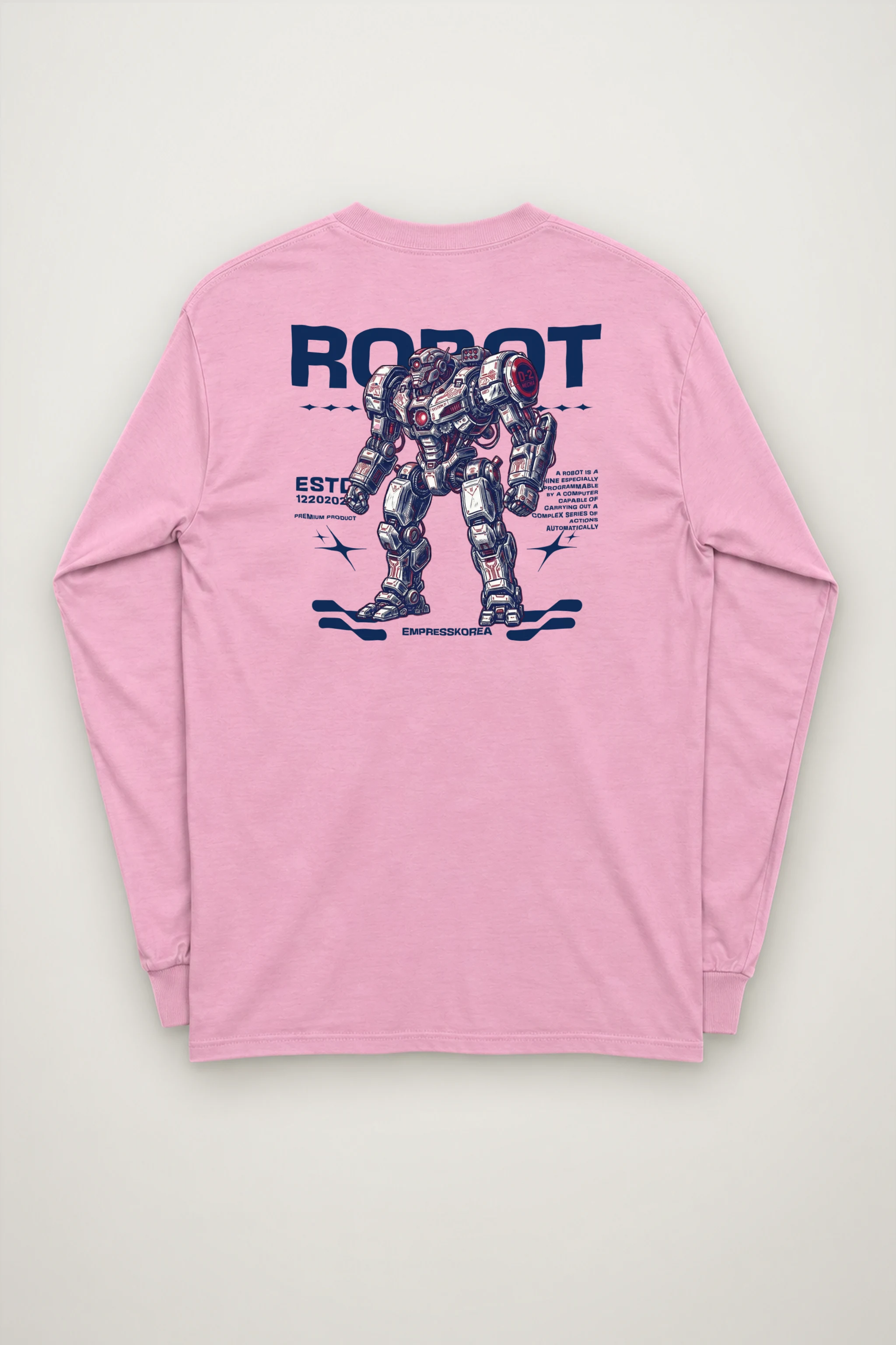 "Armored Mecha Unit" Unisex Longsleeve T-shirt