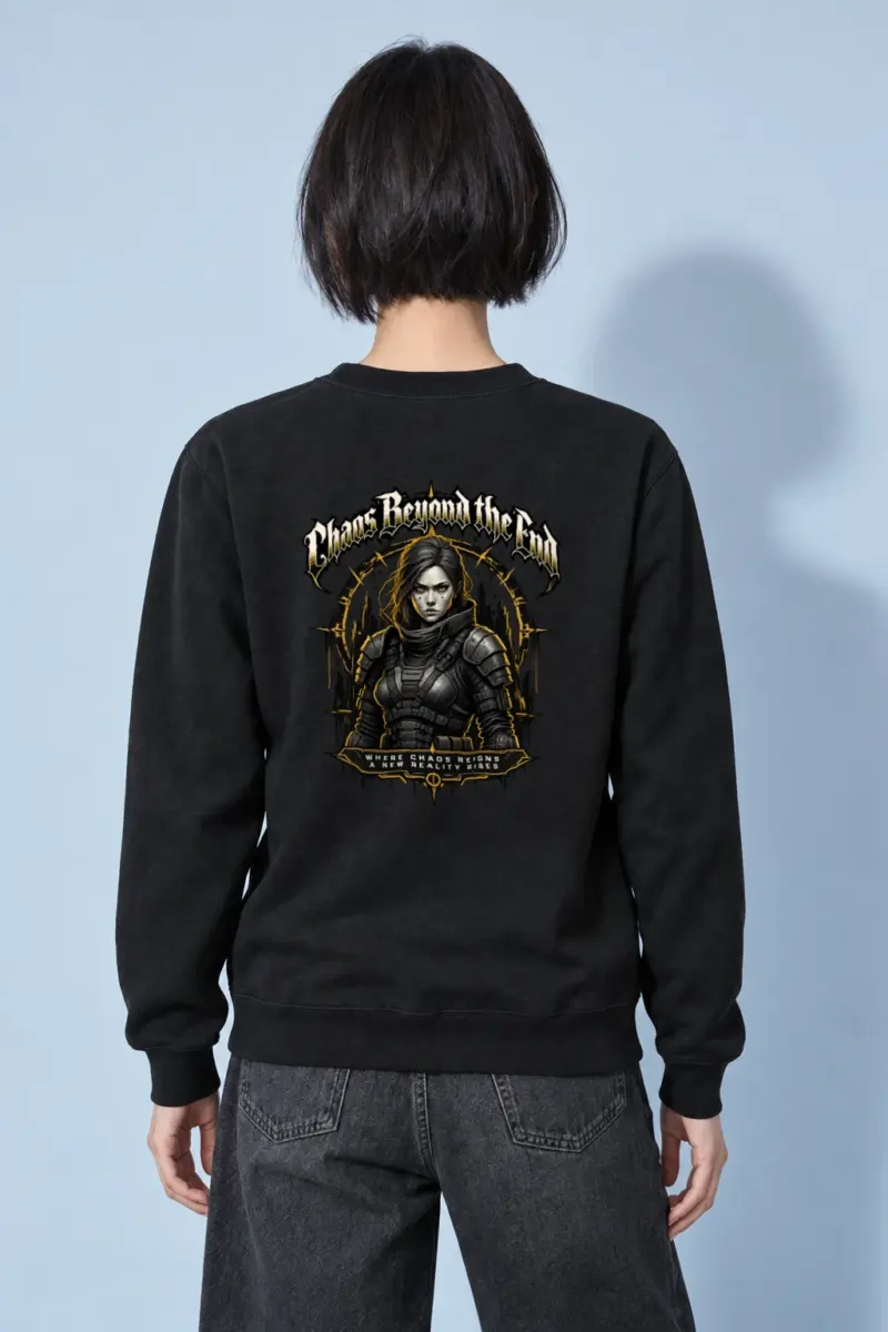 "Armored Warrior Emblem" Heavy Blend Unisex Crewneck Sweatshirt