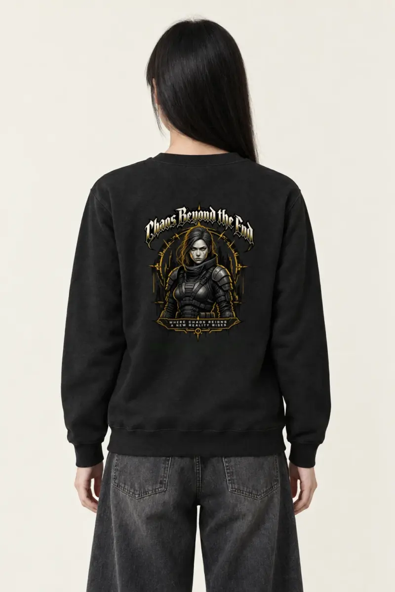 "Armored Warrior Emblem" Heavy Blend Unisex Crewneck Sweatshirt