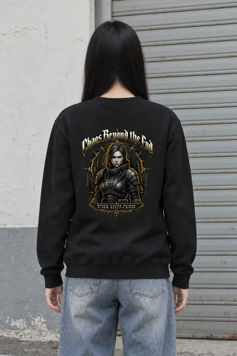 "Armored Warrior Emblem" Heavy Blend Unisex Crewneck Sweatshirt