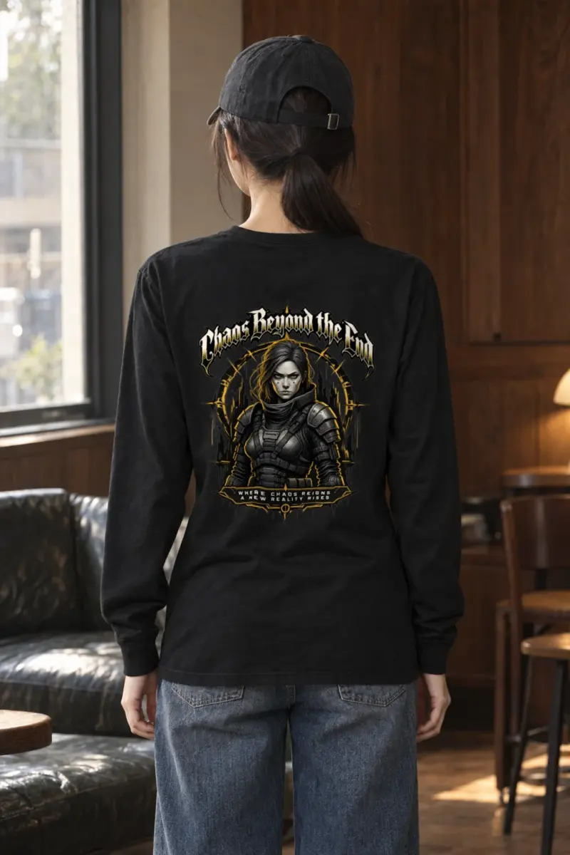"Armored Warrior Emblem" Unisex Longsleeve T-shirt