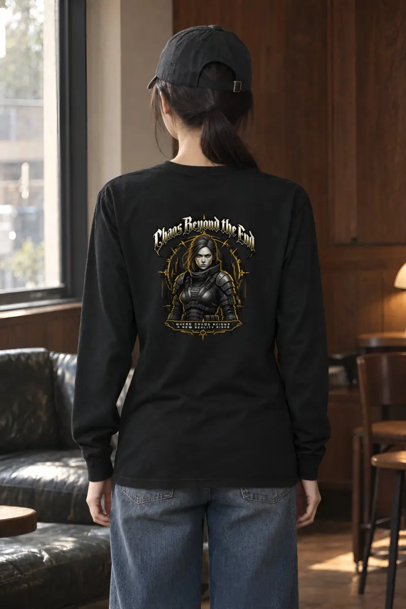"Armored Warrior Emblem" Unisex Longsleeve T-shirt