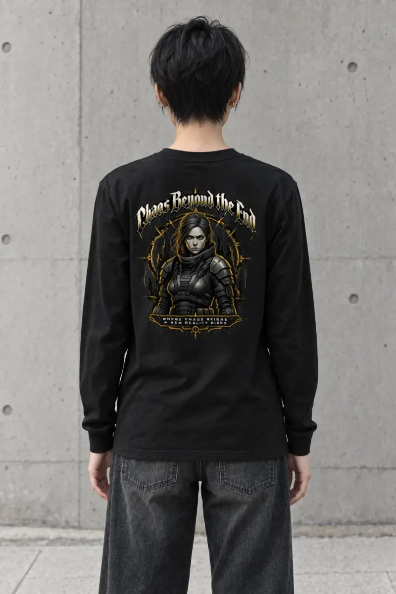 "Armored Warrior Emblem" Unisex Longsleeve T-shirt | Gildan 2400