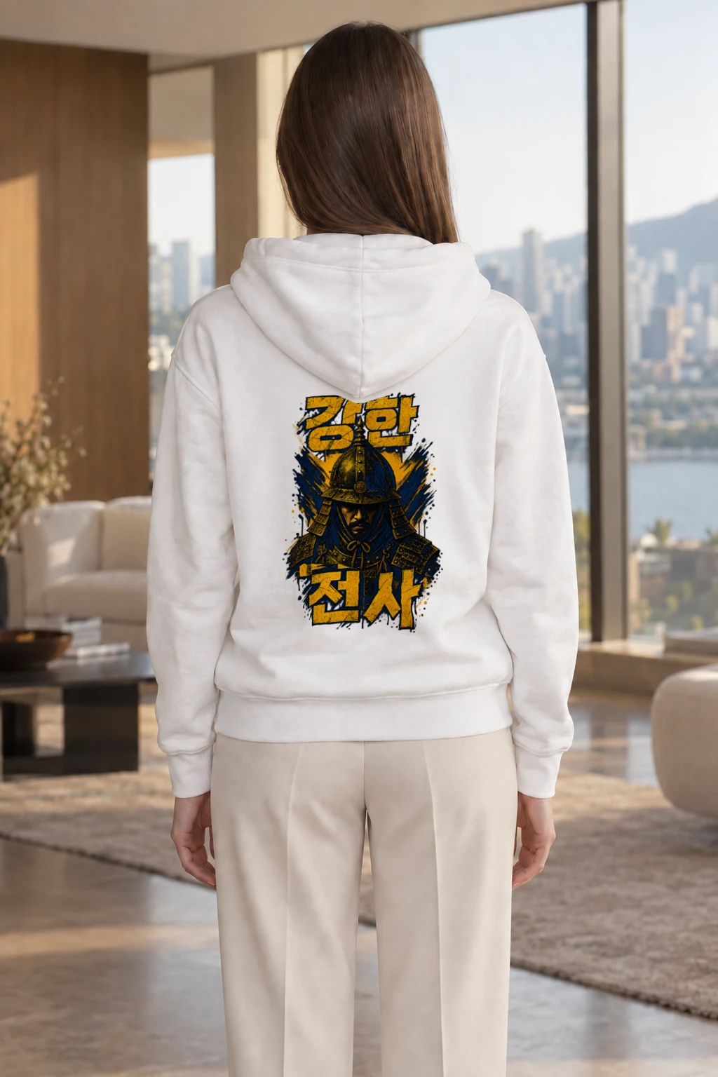 "Armored Warrior" Heavy Blend Unisex Pullover Hoodie | Gildan 18500