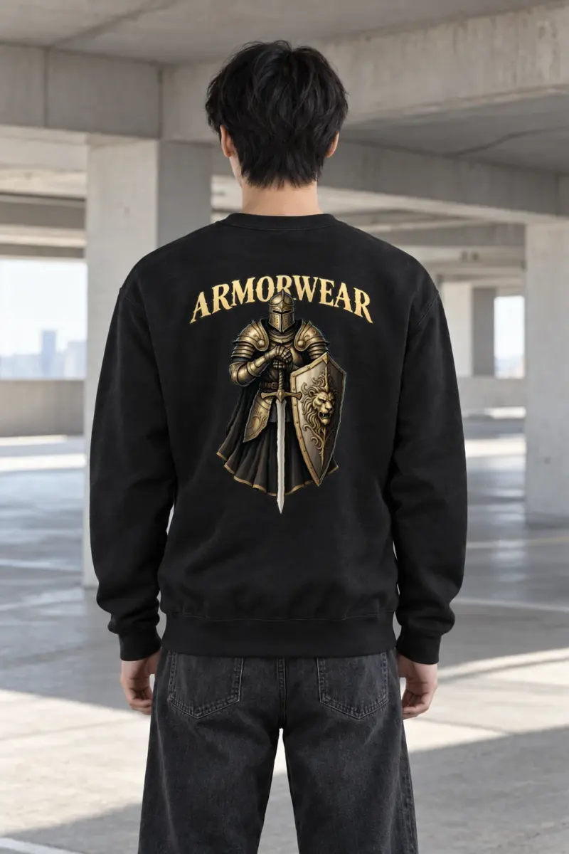 "Armorwear Knight" Heavy Blend Unisex Crewneck Sweatshirt | Gildan 18000