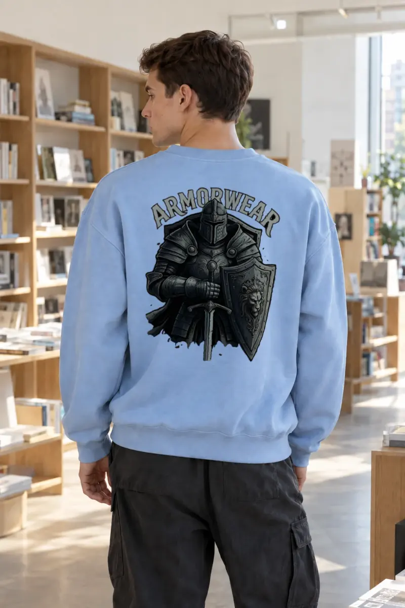 "Armorwear Knight" Heavy Blend Unisex Crewneck Sweatshirt | Gildan 18000