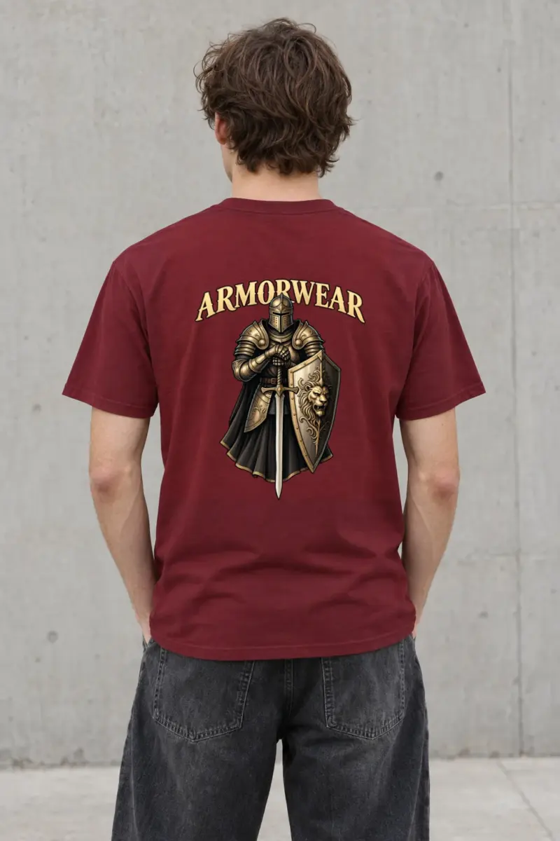 "Armorwear Knight" Heavyweight Unisex Crewneck T-shirt