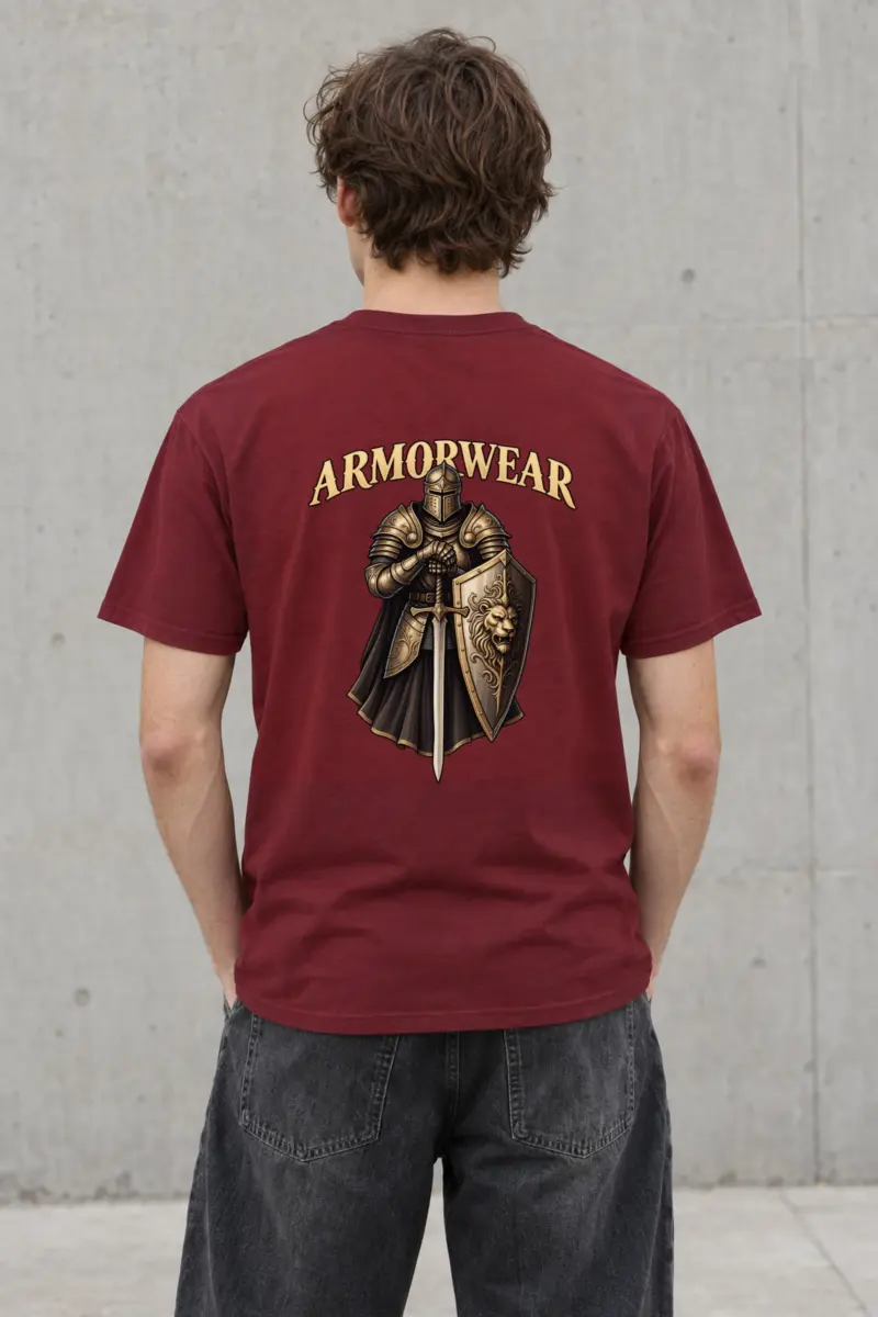 "Armorwear Knight" Heavyweight Unisex Crewneck T-shirt