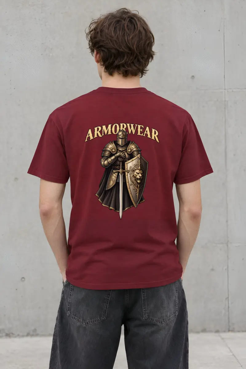 "Armorwear Knight" Heavyweight Unisex Crewneck T-shirt