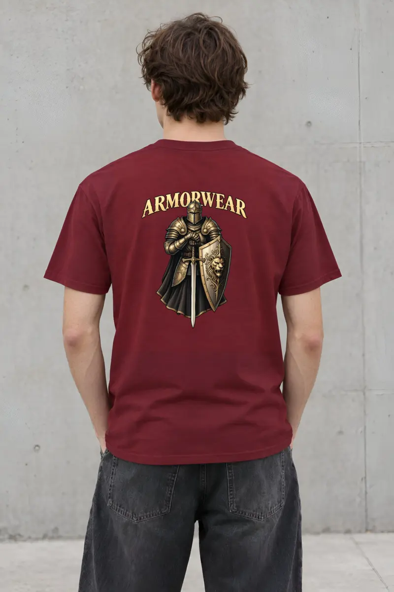 "Armorwear Knight" Heavyweight Unisex Crewneck T-shirt