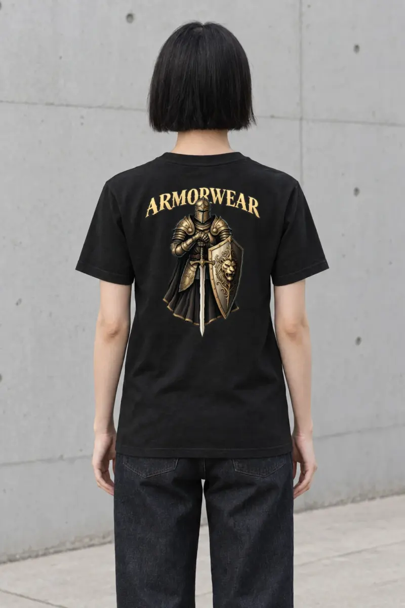 "Armorwear Knight" Heavyweight Unisex Crewneck T-shirt | Gildan 5000