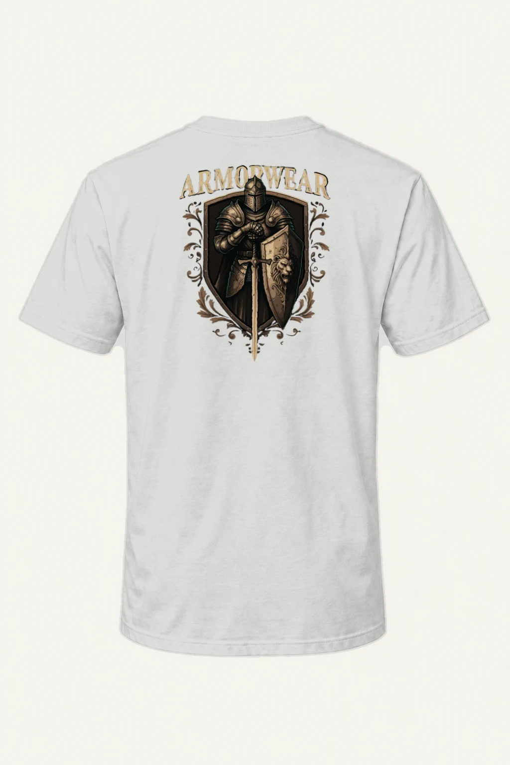 "Armorwear Knight" Heavyweight Unisex Crewneck T-shirt | Gildan 5000