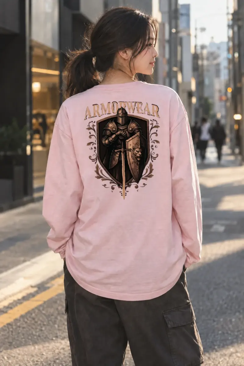 “Armorwear Knight” Unisex Longsleeve T-shirt | Gildan 2400