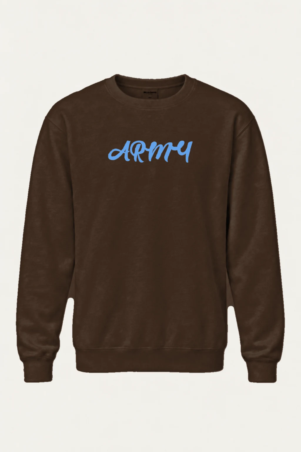 "Army Script" Heavy Blend Unisex Crewneck Sweatshirt | Gildan 18000