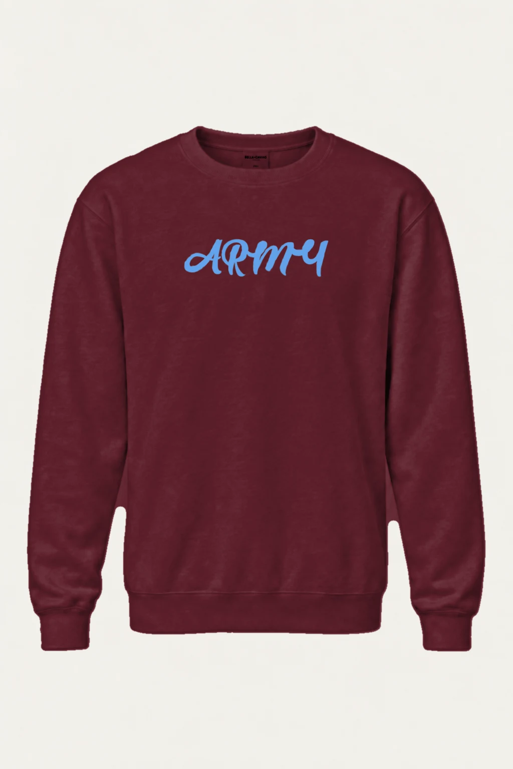 "Army Script" Heavy Blend Unisex Crewneck Sweatshirt | Gildan 18000