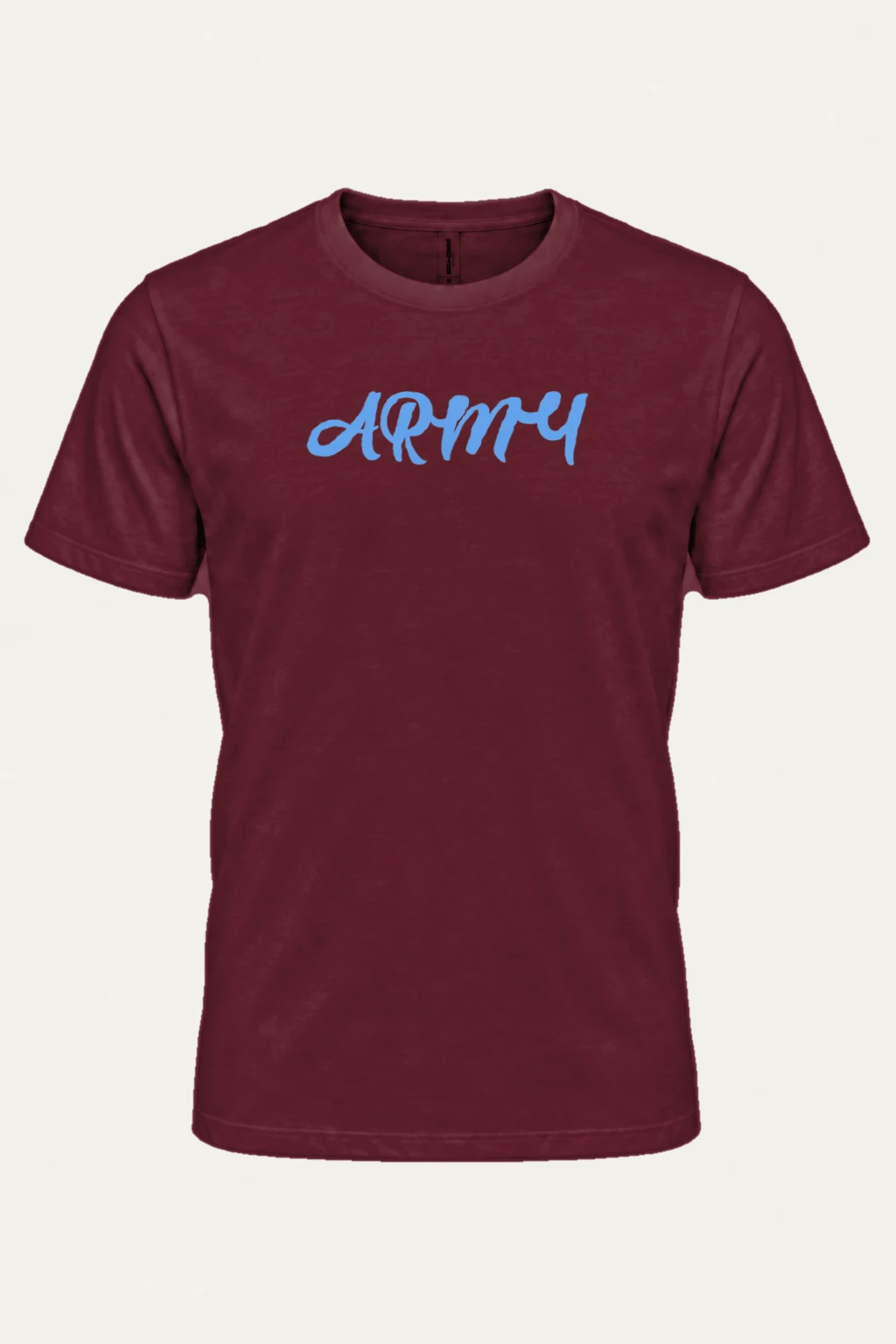 "Army Script" Heavyweight Unisex Crewneck T-shirt | Gildan 5000