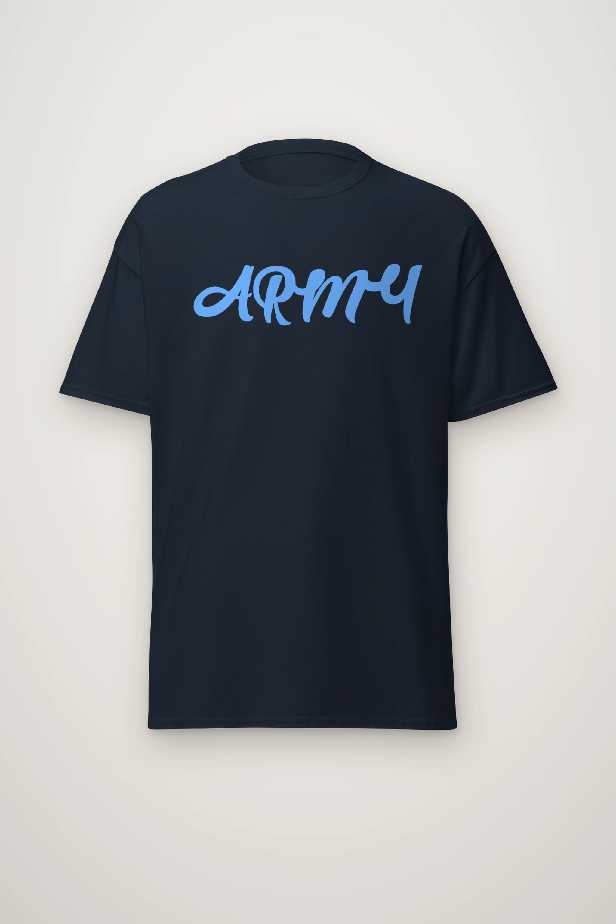 "Army Script" Heavyweight Unisex Crewneck T-shirt