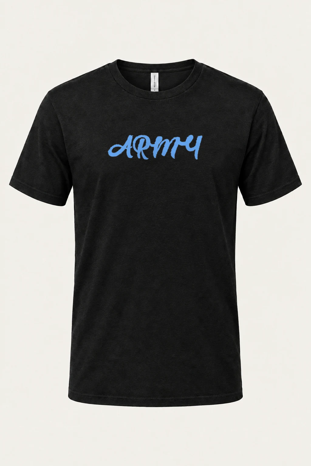 "Army Script" Heavyweight Unisex Crewneck T-shirt | Gildan 5000
