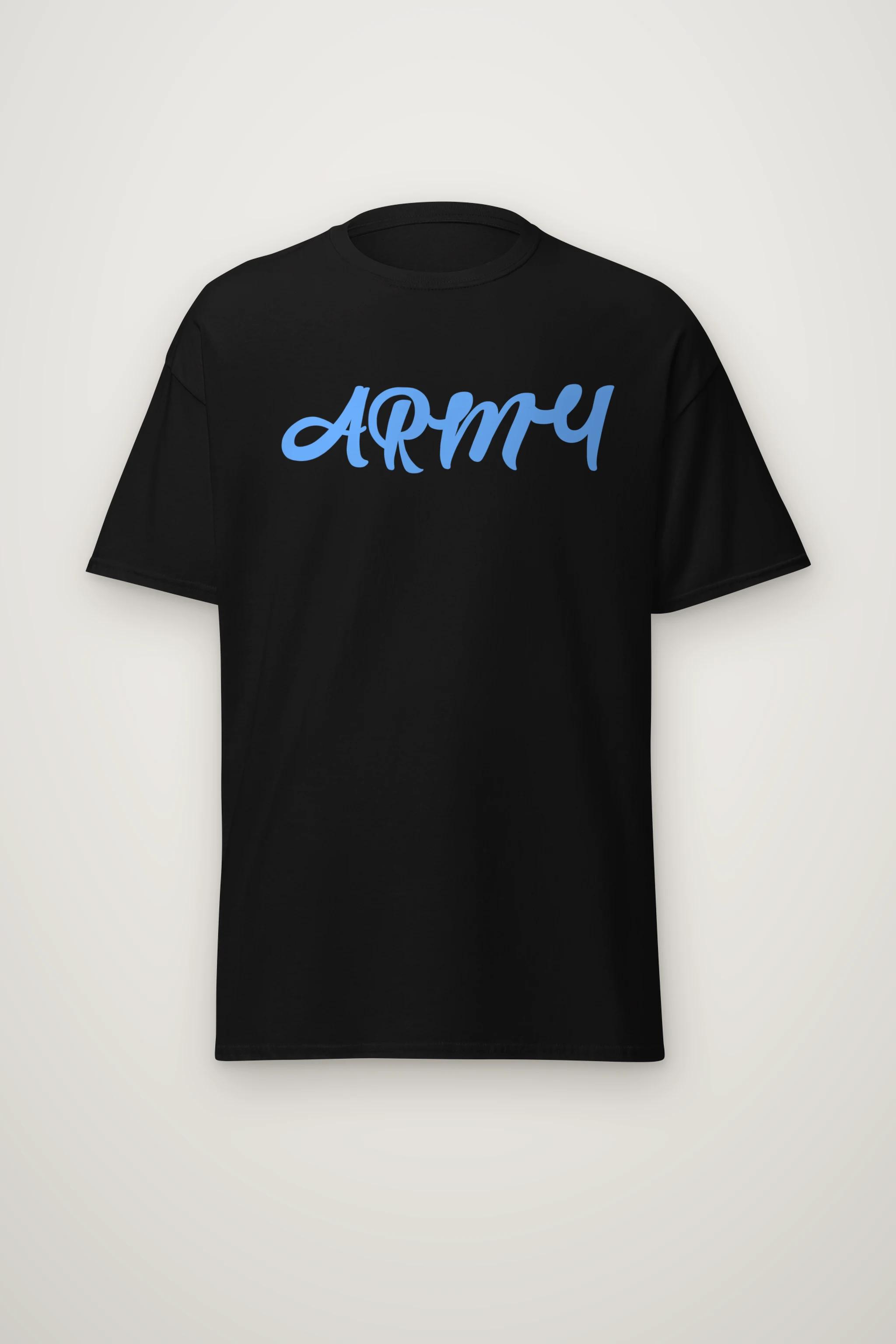 "Army Script" Heavyweight Unisex Crewneck T-shirt