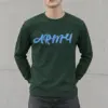 "Army Script" Unisex Longsleeve T-shirt