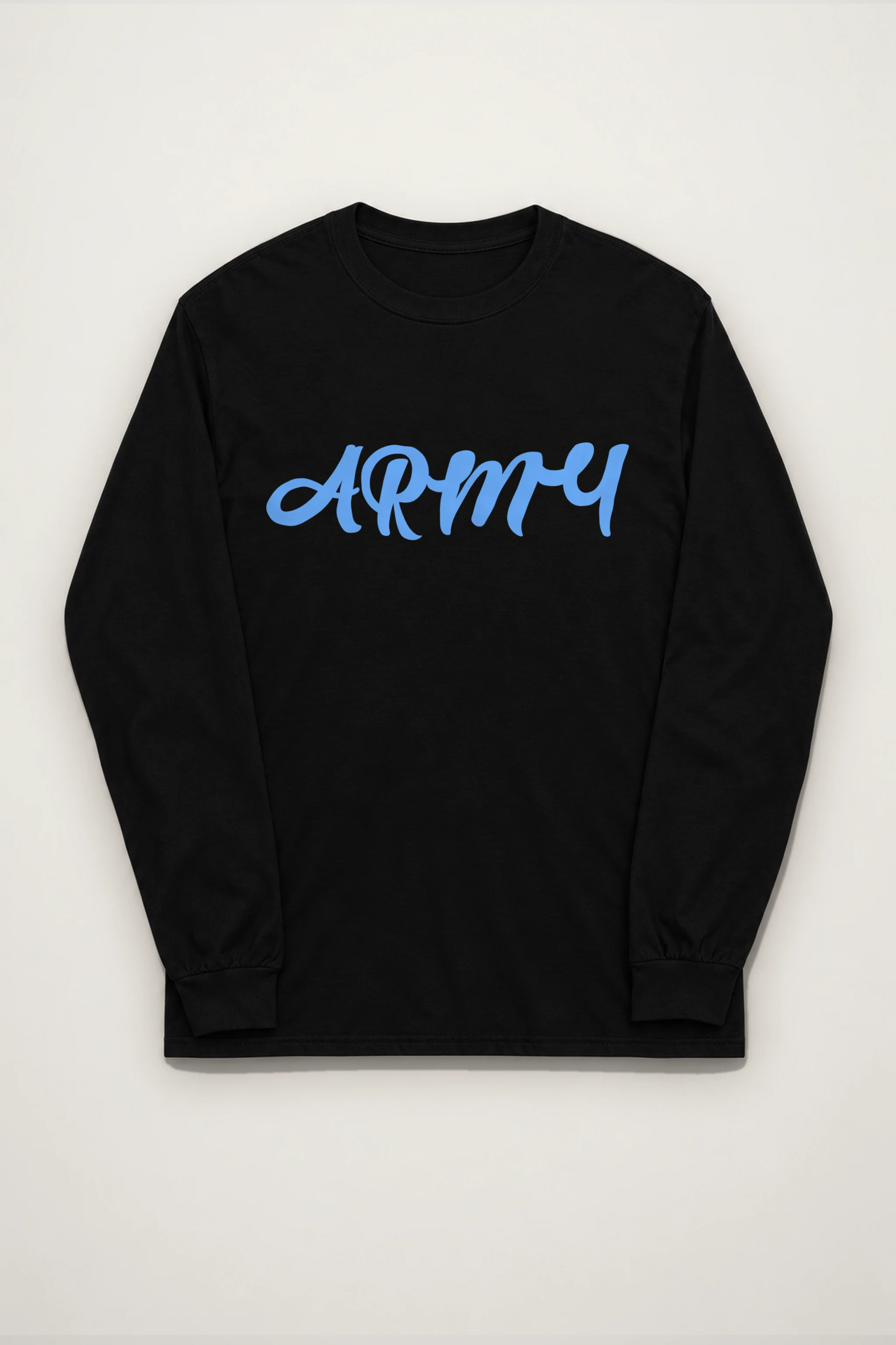 "Army Script" Unisex Longsleeve T-shirt