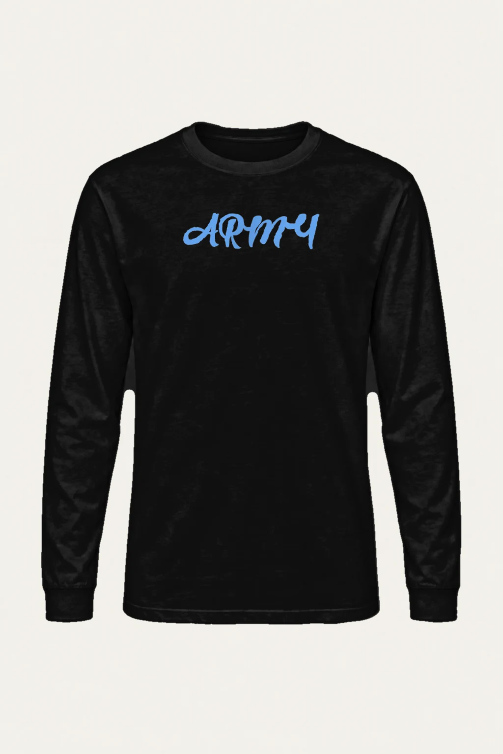 "Army Script" Unisex Longsleeve T-shirt | Gildan 2400