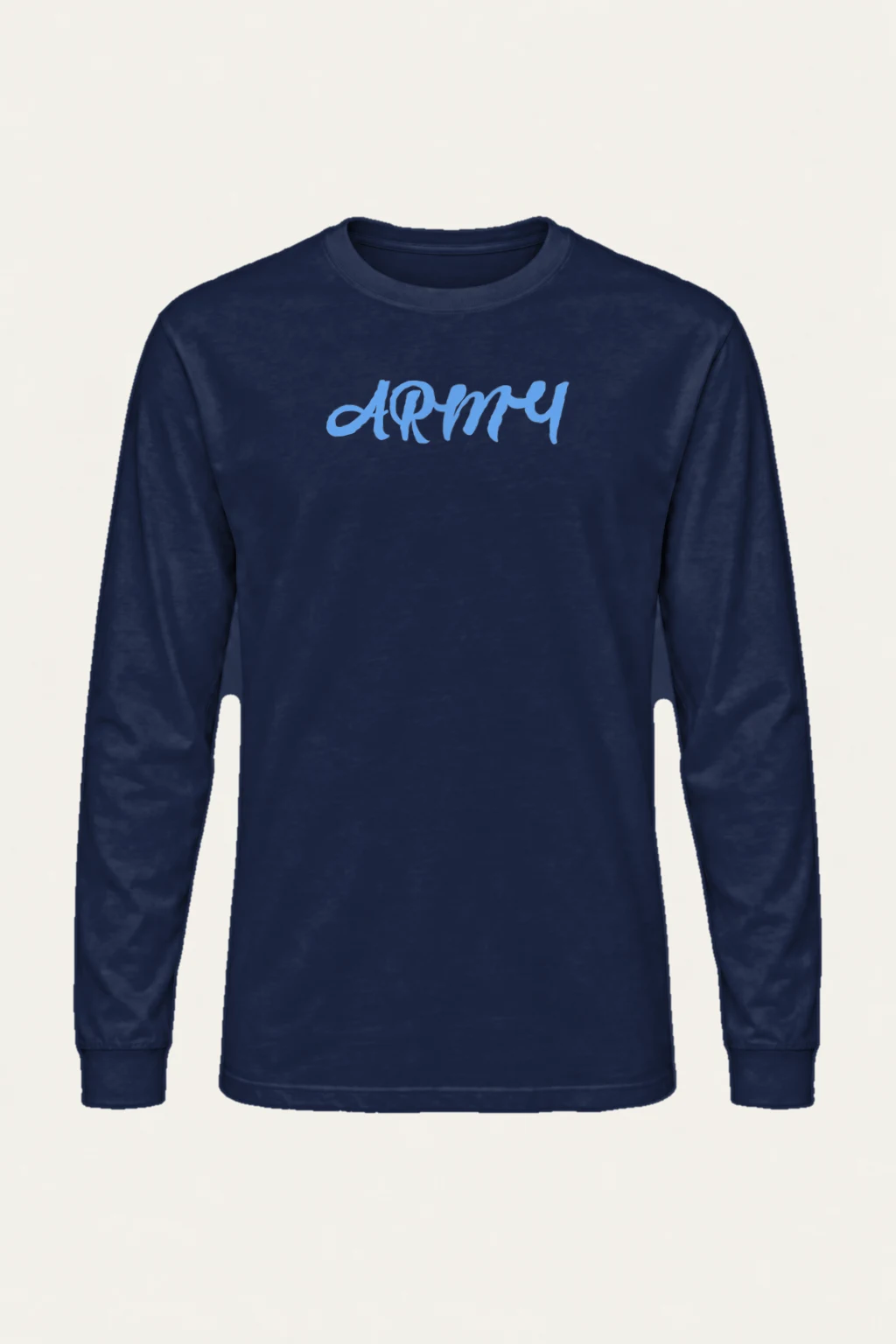 "Army Script" Unisex Longsleeve T-shirt | Gildan 2400