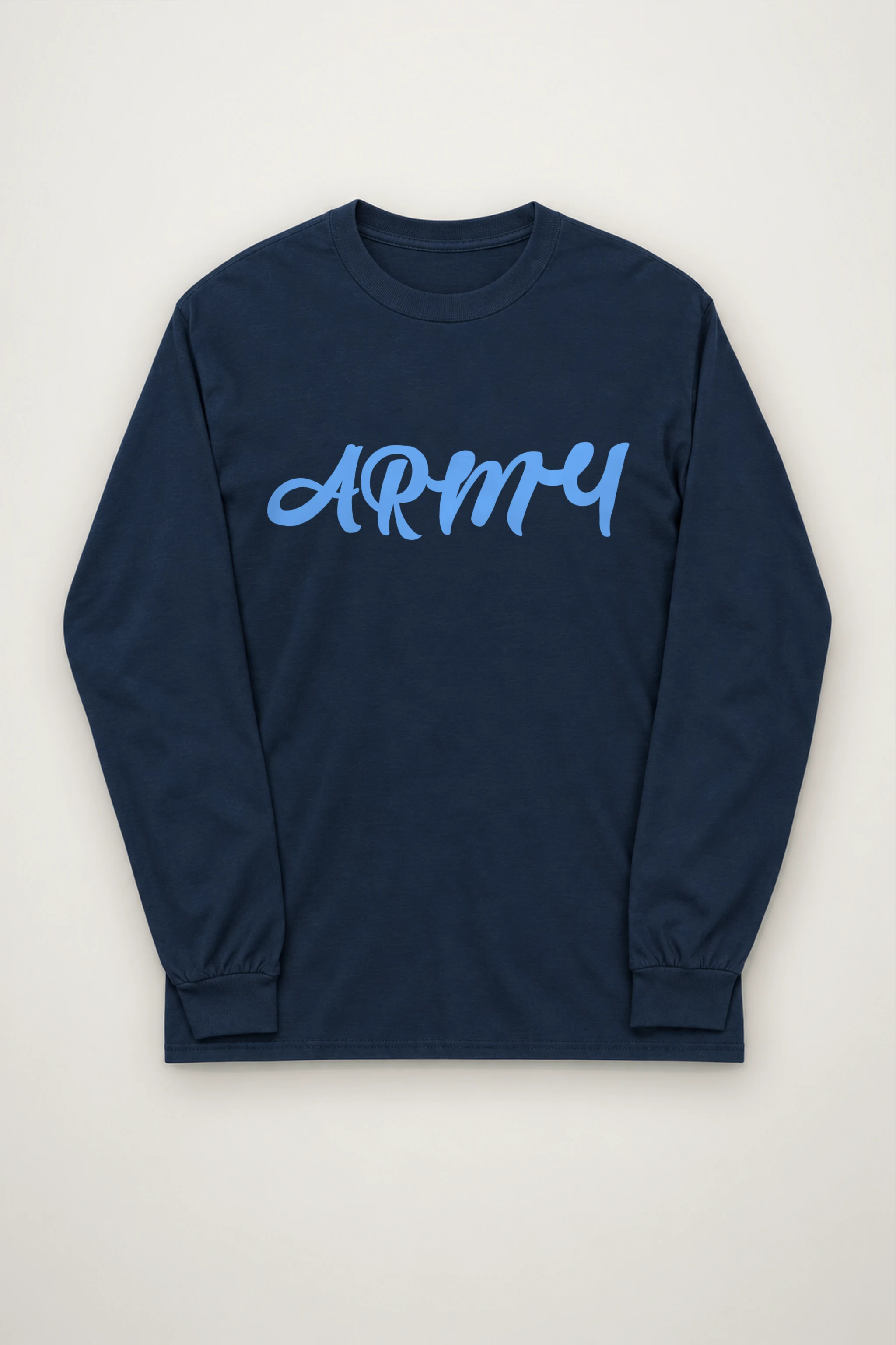"Army Script" Unisex Longsleeve T-shirt