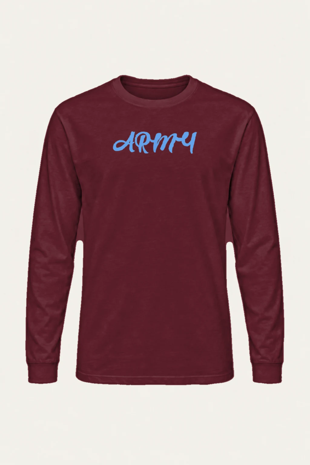 "Army Script" Unisex Longsleeve T-shirt | Gildan 2400