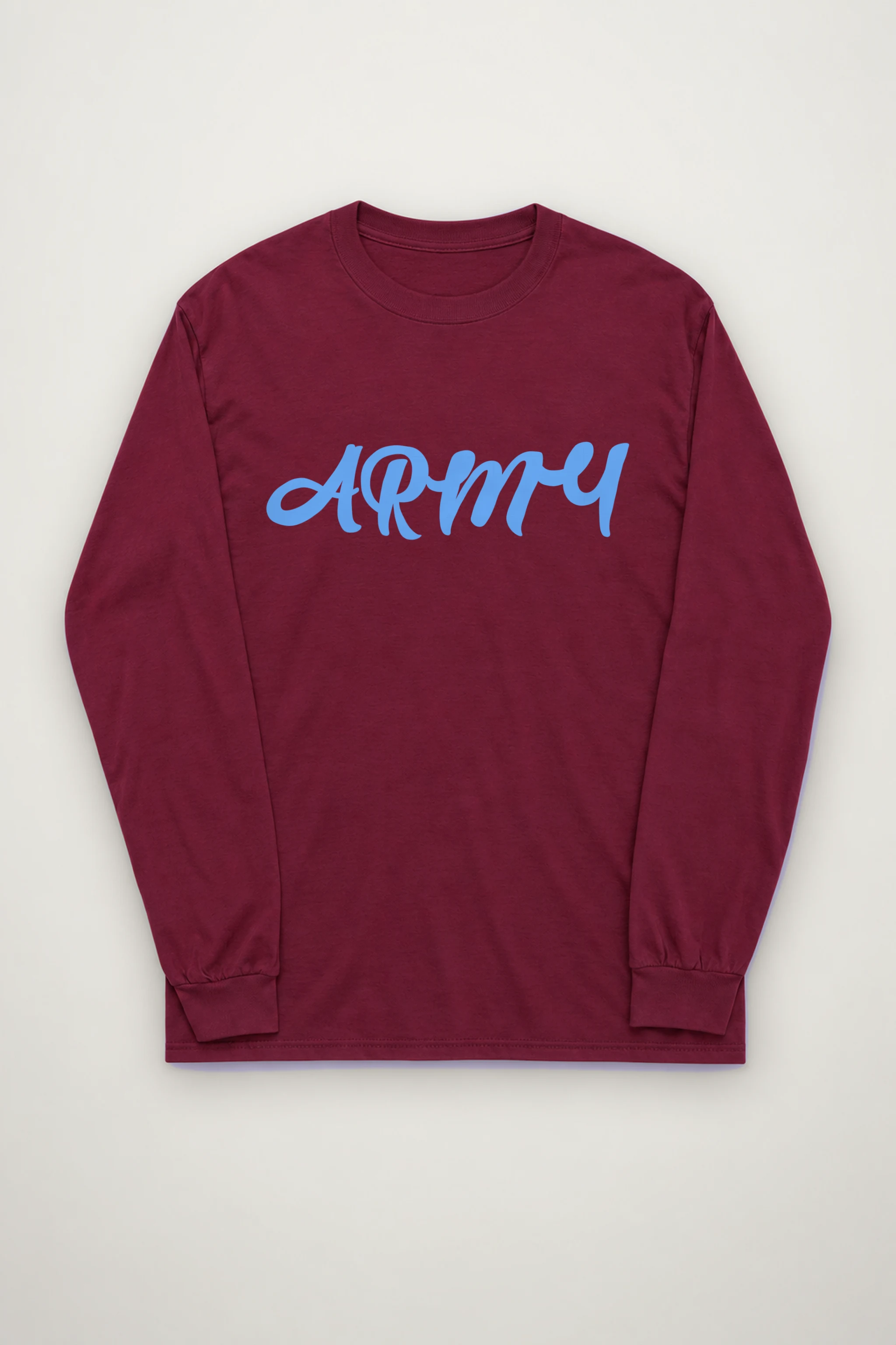 "Army Script" Unisex Longsleeve T-shirt