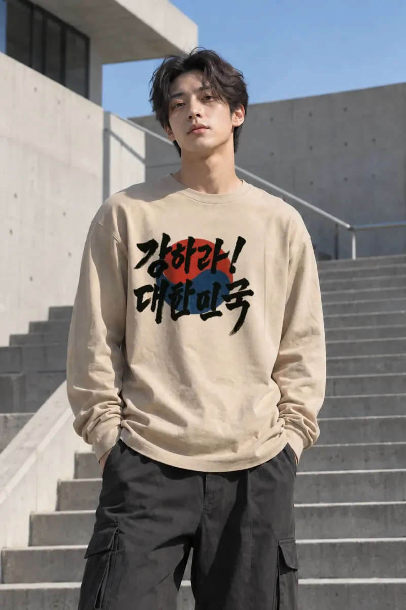 “Asahi Beer Calligraphy” Unisex Longsleeve T-shirt | Gildan 2400