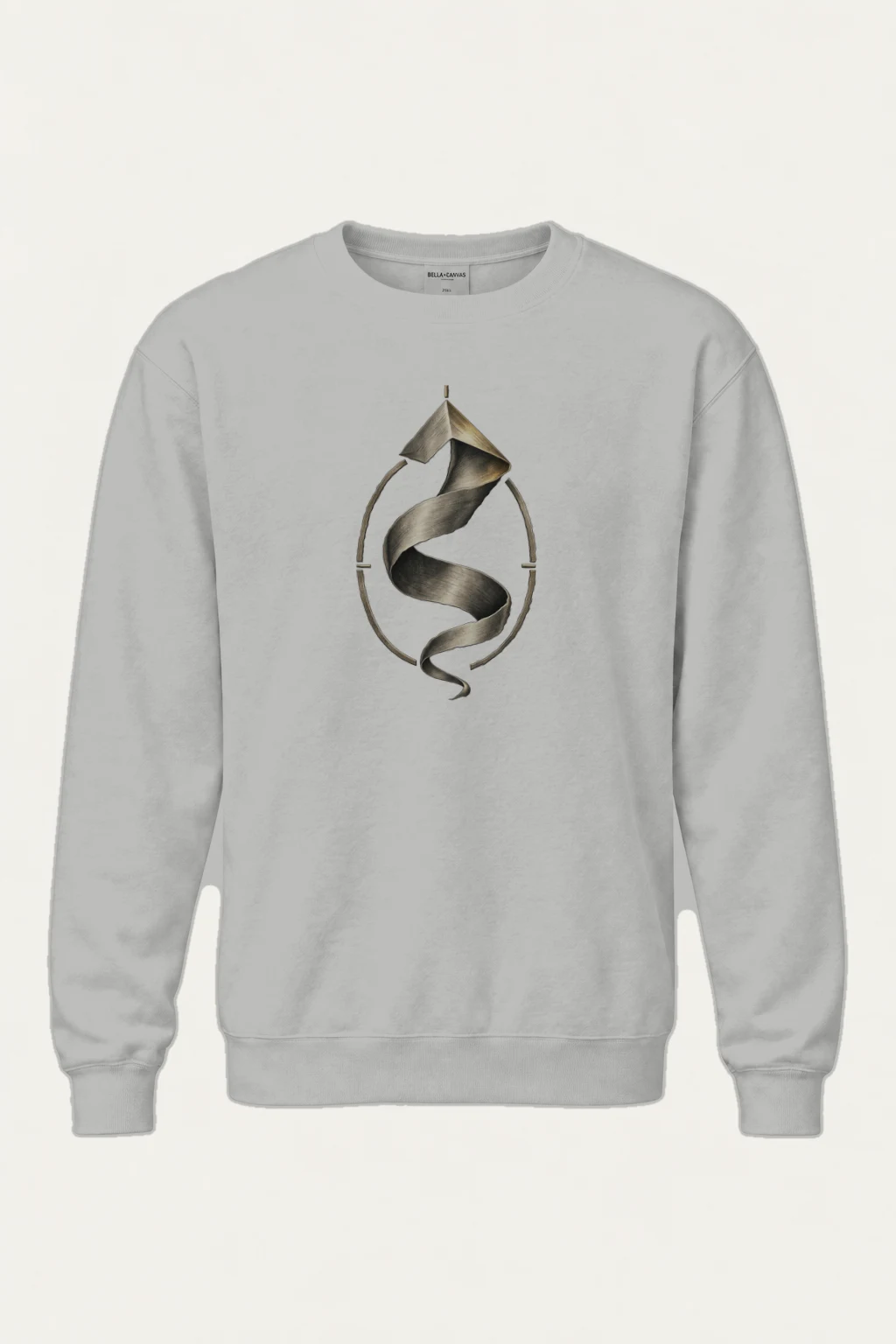 "Ascending Fold" Heavy Blend Unisex Crewneck Sweatshirt | Gildan 18000