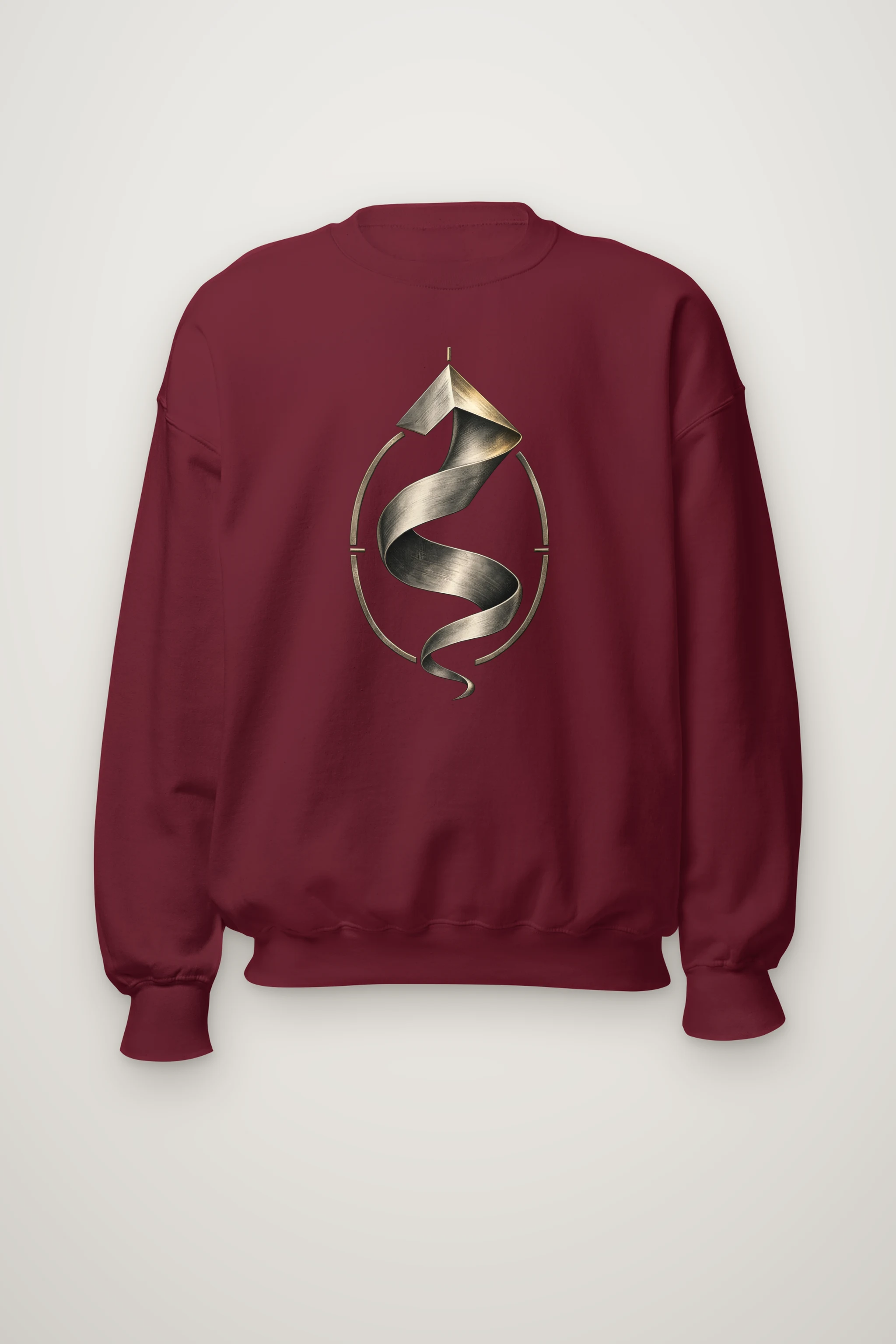 "Ascending Fold" Heavy Blend Unisex Crewneck Sweatshirt