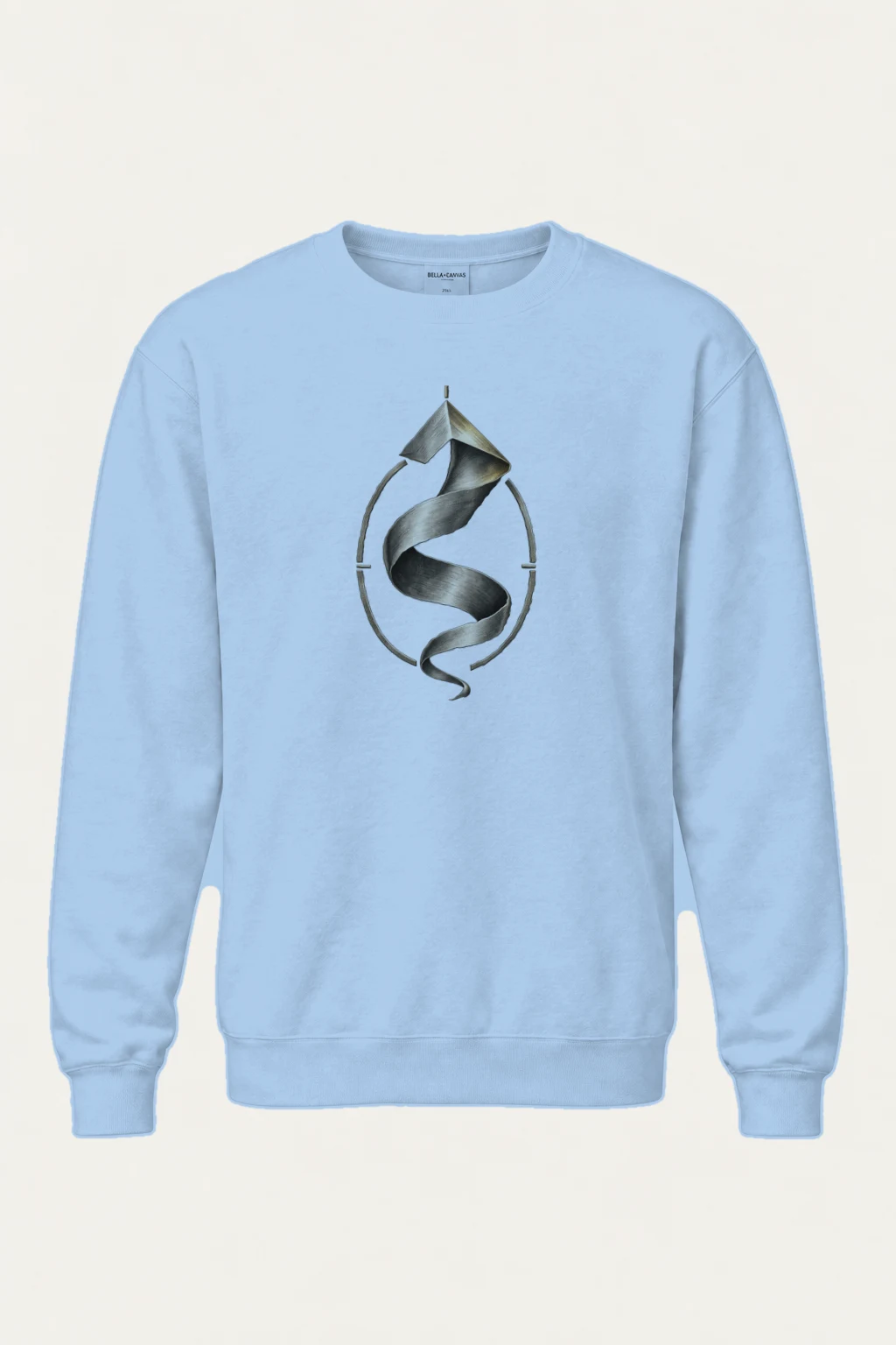 "Ascending Fold" Heavy Blend Unisex Crewneck Sweatshirt | Gildan 18000