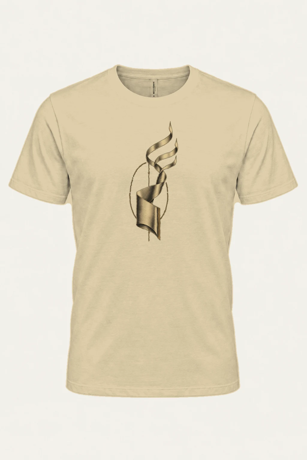 "Ascending Spiral" Heavyweight Unisex Crewneck T-shirt | Gildan 5000