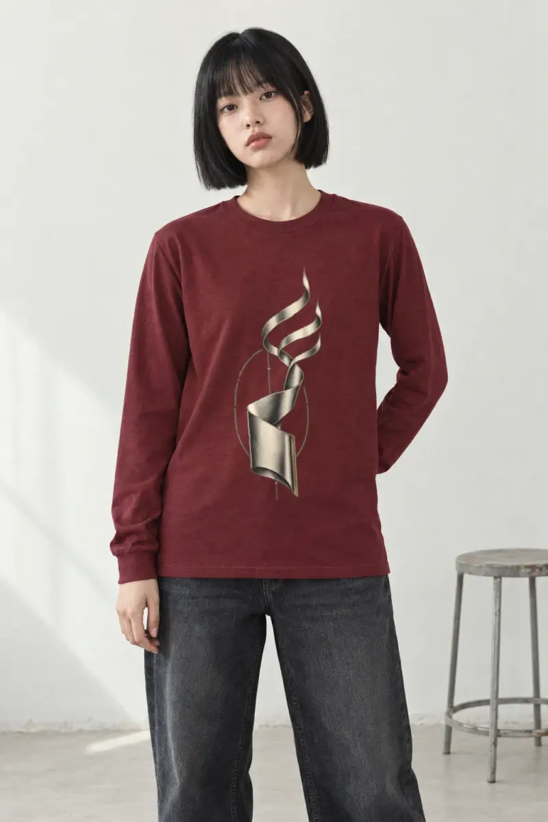 "Ascending Spiral" Unisex Longsleeve T-shirt