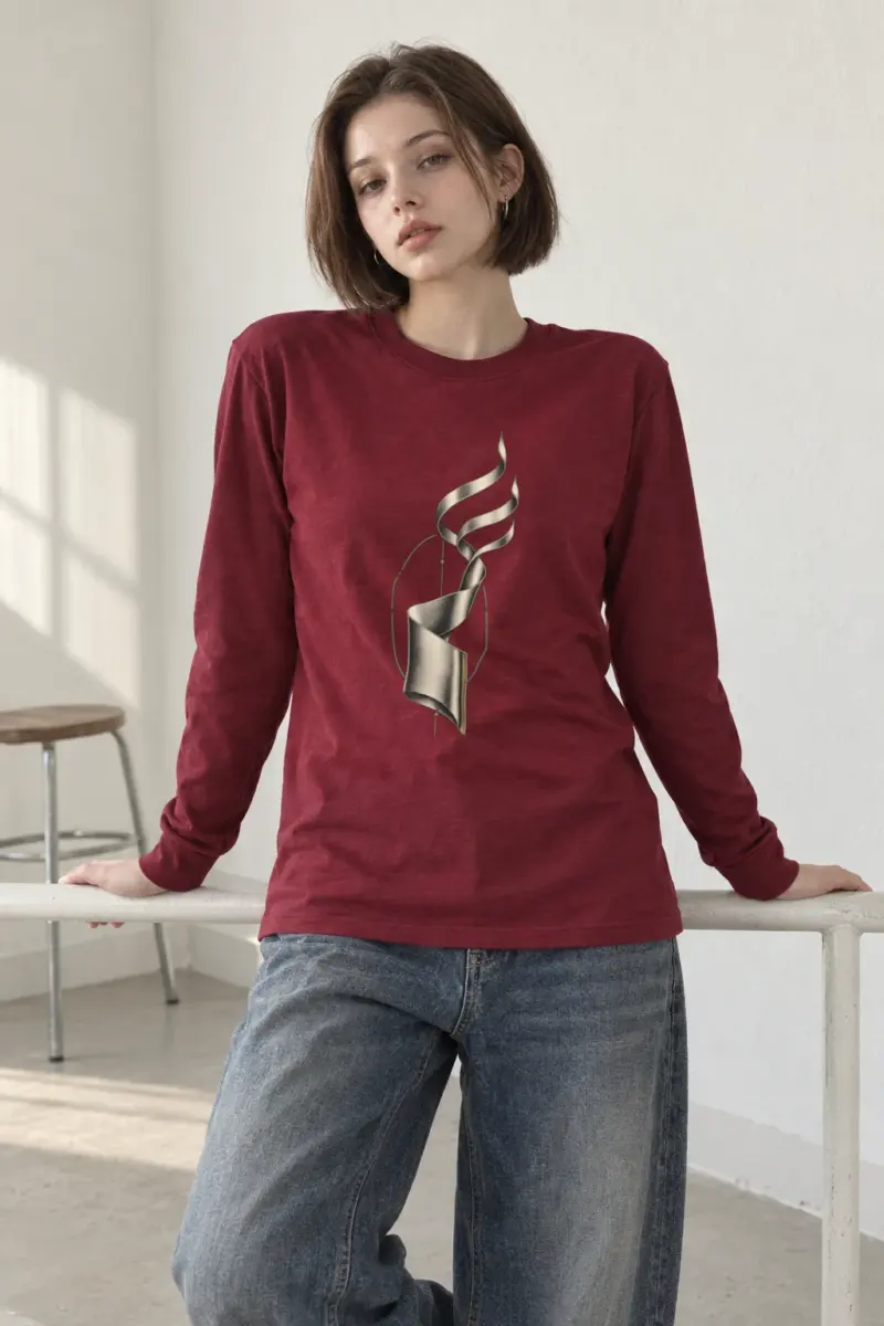 "Ascending Spiral" Unisex Longsleeve T-shirt