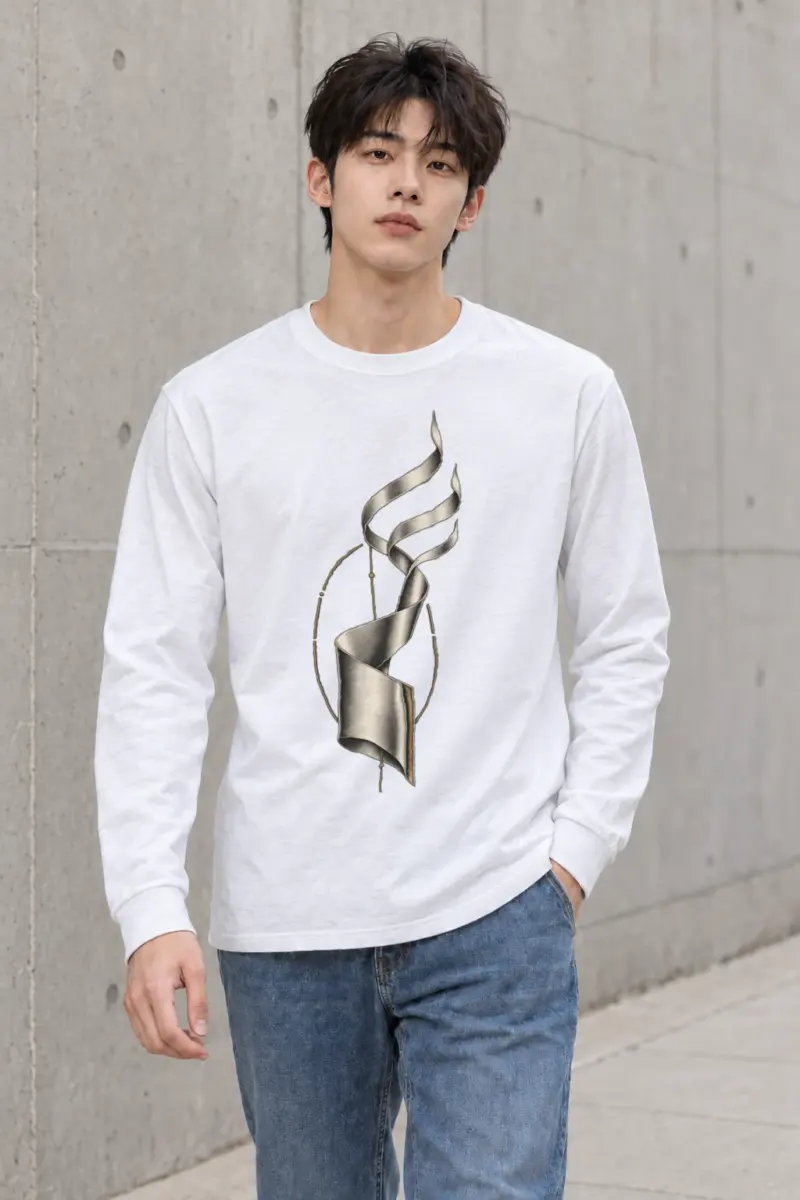 "Ascending Spiral" Unisex Longsleeve T-shirt | Gildan 2400