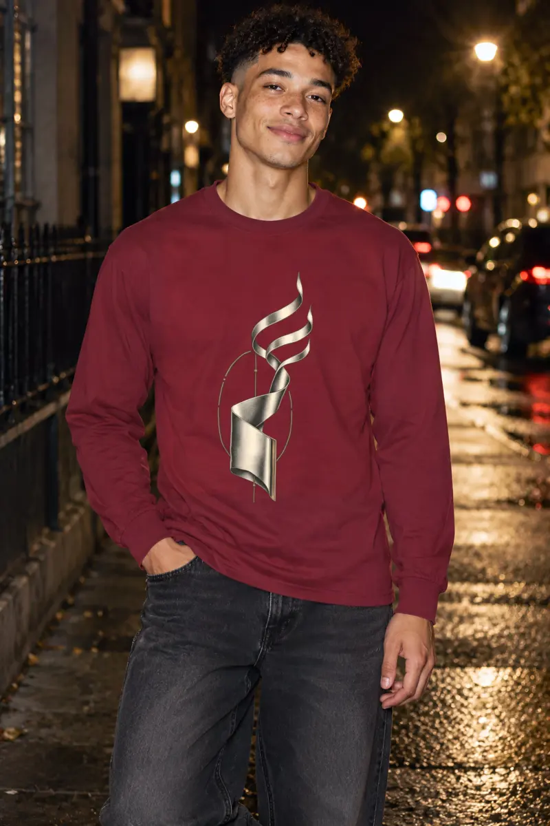 "Ascending Spiral" Unisex Longsleeve T-shirt