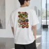 "Asian Food Spread" Heavyweight Unisex Crewneck T-shirt | Gildan 5000