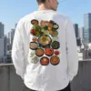 "Asian Food Spread" Unisex Longsleeve T-shirt | Gildan 2400