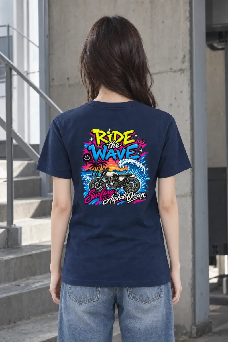 "Asphalt Ocean" Heavyweight Unisex Crewneck T-shirt