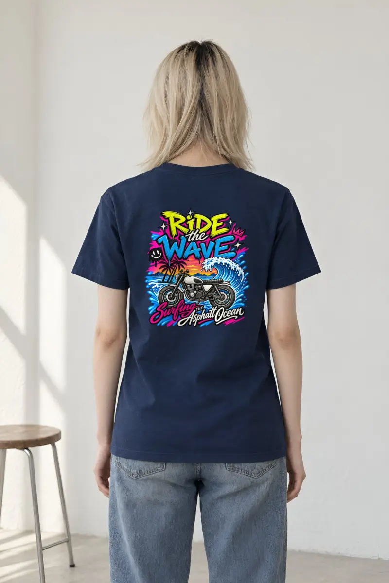 "Asphalt Ocean" Heavyweight Unisex Crewneck T-shirt