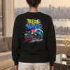 "Asphalt Ocean Journey" Heavy Blend Unisex Crewneck Sweatshirt | Gildan 18000