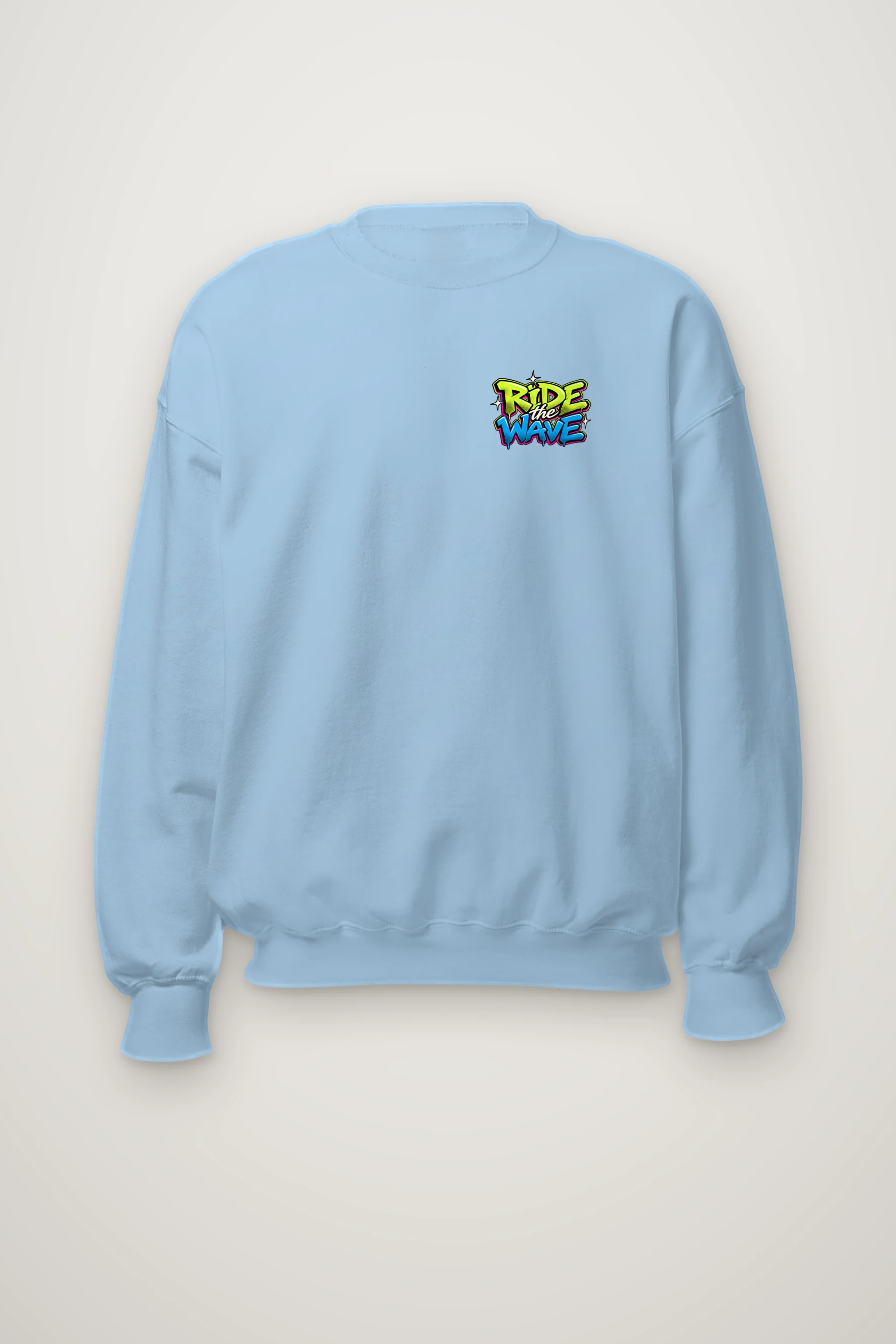 "Asphalt Ocean Journey" Heavy Blend Unisex Crewneck Sweatshirt